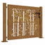 havelåge 100x100 cm cortenstål bambusdesign