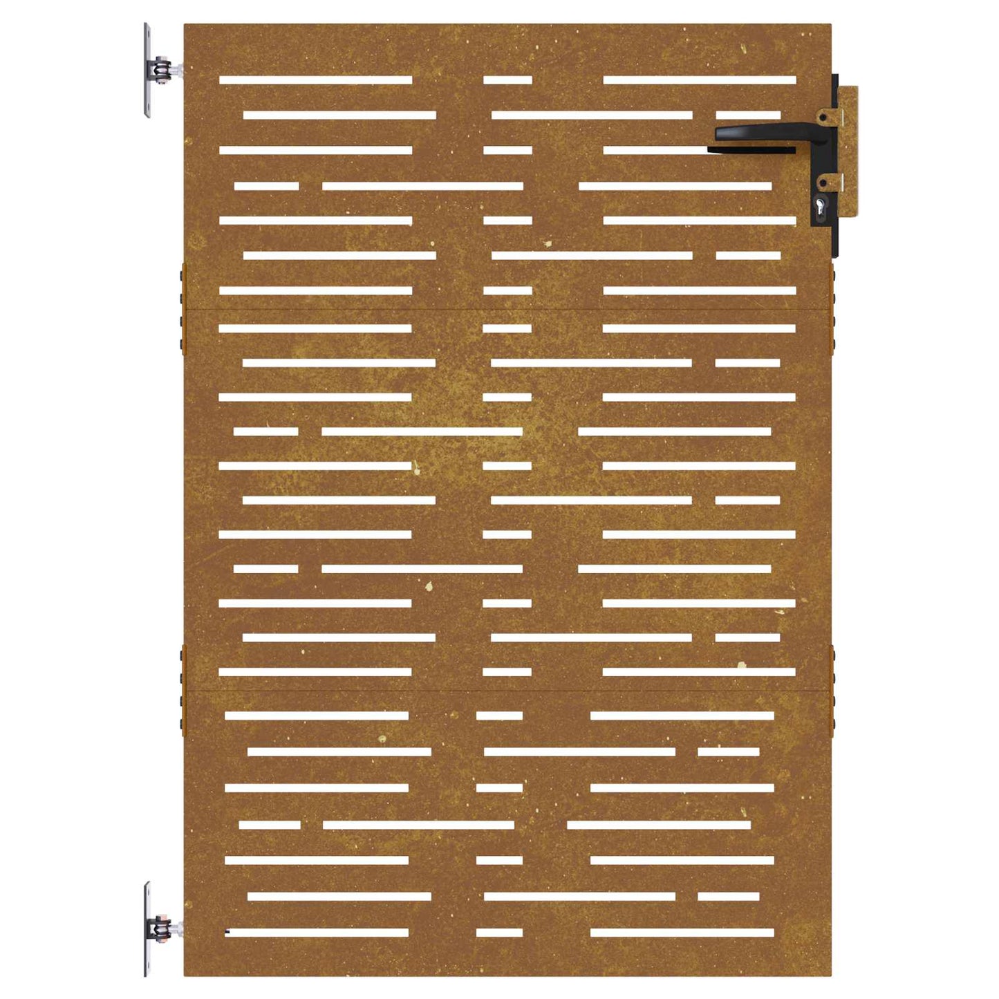 havelåge 85x150 cm cortenstål firkantet design