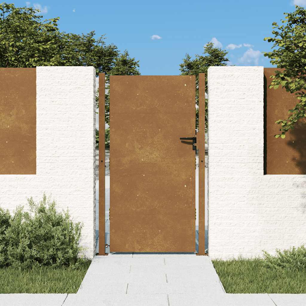 havelåge 100x200 cm cortenstål