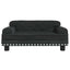 hundeseng 70x45x30 cm velour sort