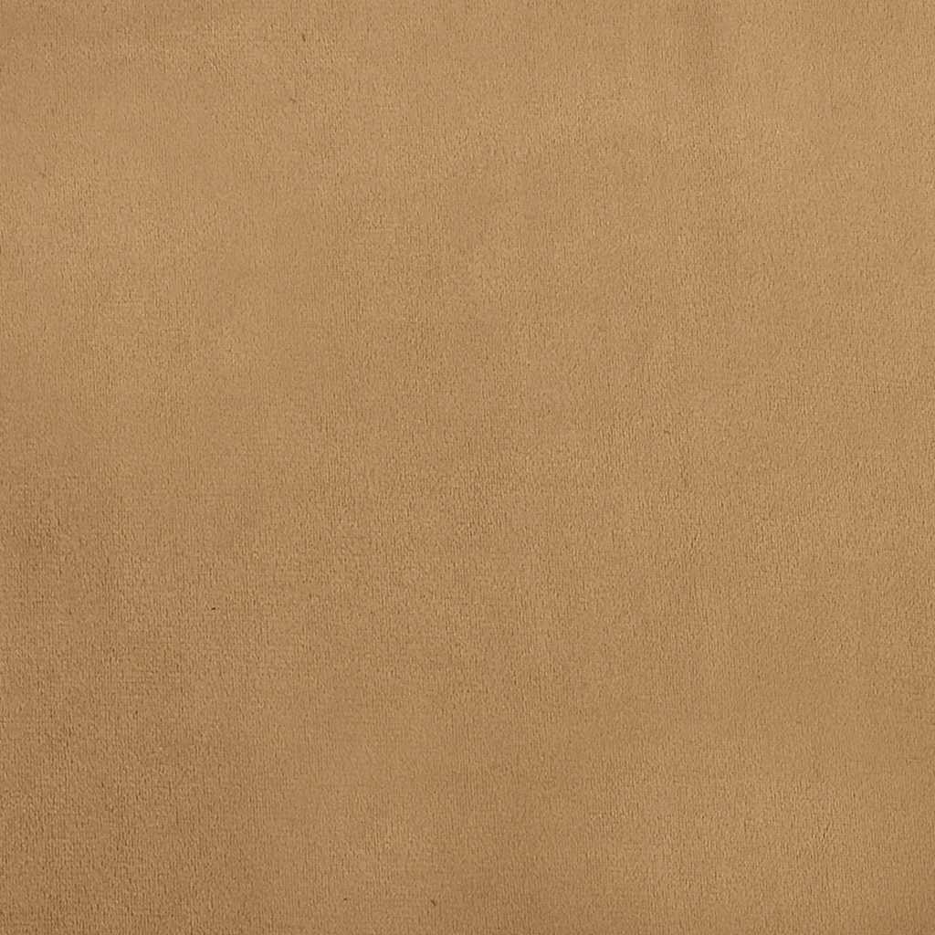 hundeseng 80x45x30 cm velour brun