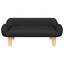 hundeseng 70x40x24 cm stof sort