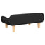hundeseng 70x40x24 cm stof sort