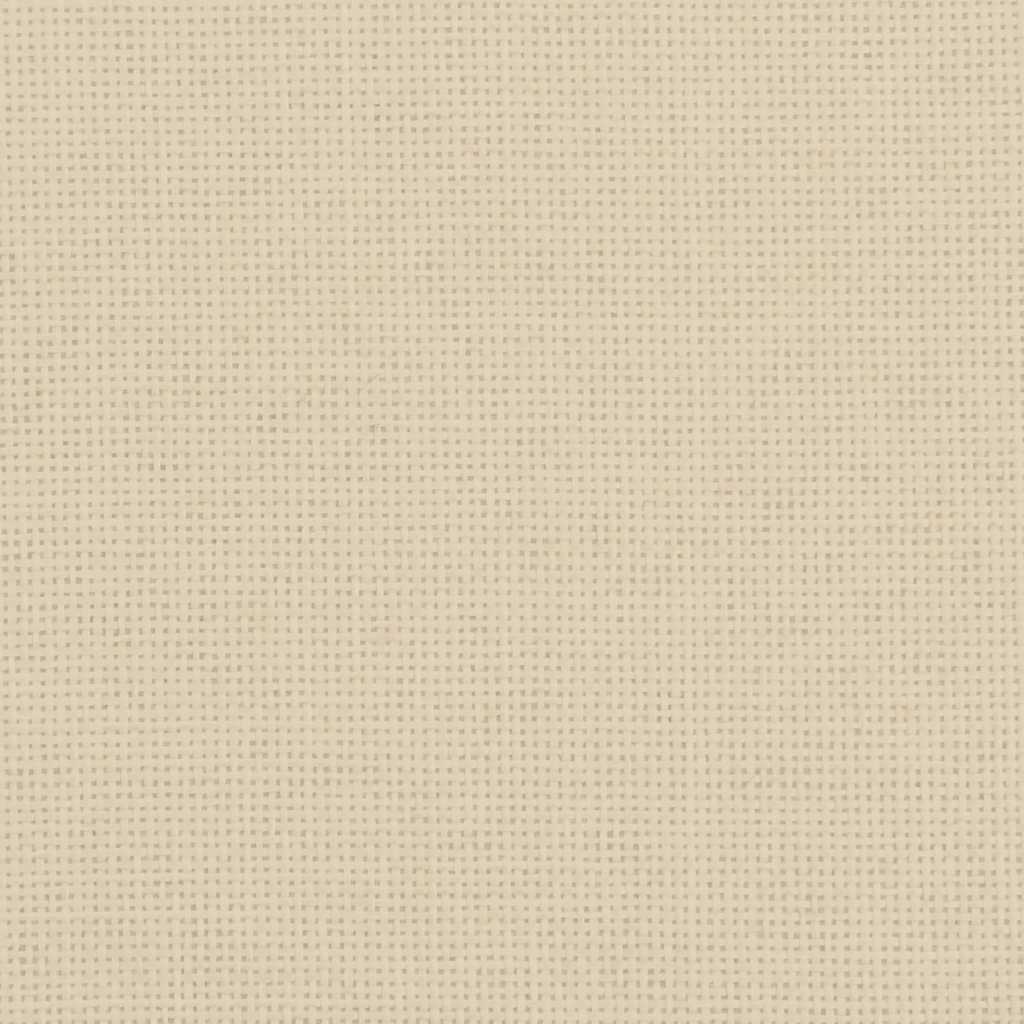 hundeseng 50x40x30 cm stof cremefarvet