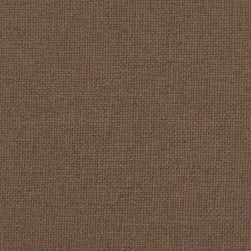 hundeseng 50x40x30 cm stof brun