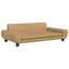 hundeseng 100x54x33 cm velour brun