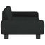 hundeseng 70x45x33 cm velour sort
