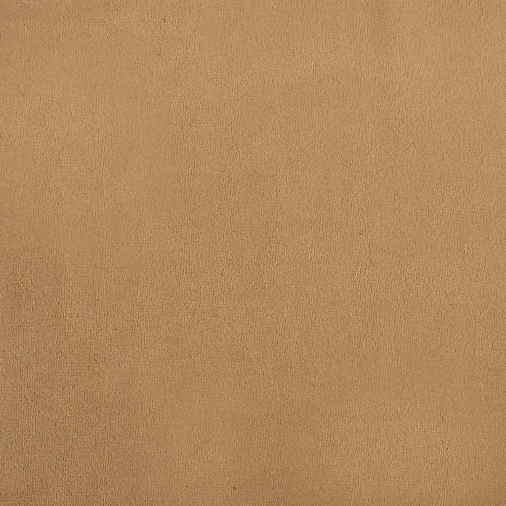 hundeseng 70x48x22 cm velour brun