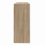 vægskab 80x33x80 cm konstrueret træ sonoma-eg