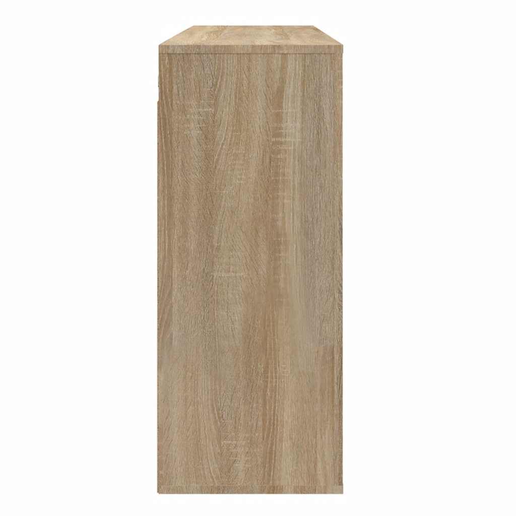 vægskab 80x33x80 cm konstrueret træ sonoma-eg