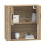 vægskab 80x33x80 cm konstrueret træ sonoma-eg