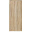 vægskab 80x33x80 cm konstrueret træ sonoma-eg