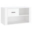 skoreol 80x35x45 cm konstrueret træ hvid