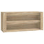 skoreol 100x35x45 cm konstrueret træ sonoma-eg