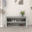 skoreol 100x35x45 cm konstrueret træ betongrå