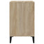 skoreol 102x36x60 cm konstrueret træ sonoma-eg