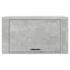 væghængt skoskab 70x35x38 cm konstrueret træ betongrå