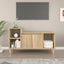 tv-bord 100x35x55 cm konstrueret træ sonoma-eg
