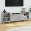 tv-bord 160x35x55 cm konstrueret træ betongrå