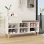 skoreol 102x36x60 cm konstrueret træ hvid