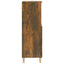 skab 60x36x110 cm konstrueret træ Røget egetræ
