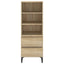 skab 40x36x110 cm konstrueret træ Sonoma-eg