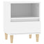 sengeborde 2 stk. 40x35x50 cm hvid