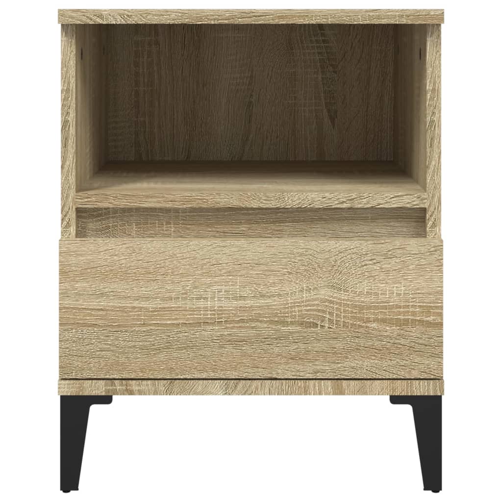 sengebord 40x35x50 cm sonoma-eg
