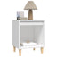 sengeborde 2 stk. 40x35x50 cm hvid