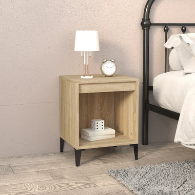 sengebord 40x35x50 cm sonoma-eg
