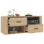 tv-bord 100x35x40 cm konstrueret træ sonoma-eg