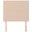 sengegavl Cappuccino 90x5x118/128 cm kunstlæder