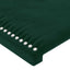 sengegavl med LED-lys 180x5x118/128 cm fløjl mørkegrøn