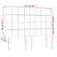 sengegavl med LED-lys 144x5x118/128 cm stof cremefarvet