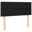 kontinentalseng med madras 80x200 cm stof sort