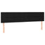 kontinentalseng med madras 160x200 cm stof sort