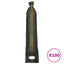 sandsække 100 stk. 103x25 cm HDPE mørkegrøn