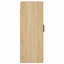 vægskabe 2 stk. 69,5x34x90 cm sonoma-eg