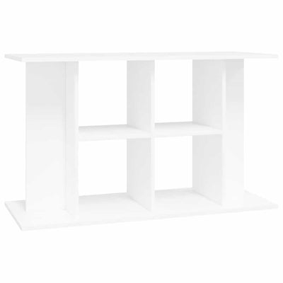 akvariebord 100x40x60 cm konstrueret træ hvid