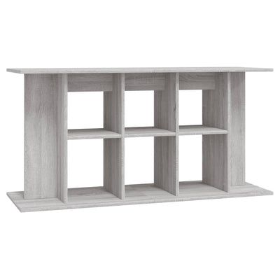 akvariebord 120x40x60 cm konstrueret træ grå sonoma-eg