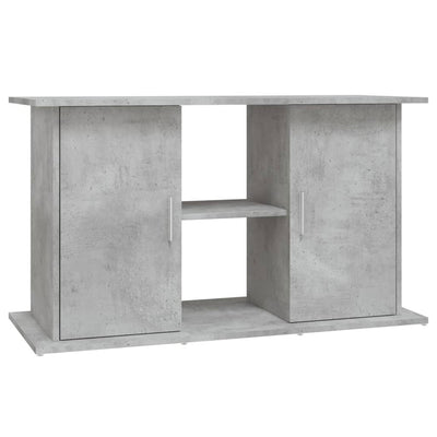 akvariestativ betongrå 101x41x58 cm konstrueret træ