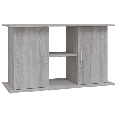 akvariebord 101x41x58 cm konstrueret træ grå sonoma-eg