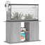 akvariebord 101x41x58 cm konstrueret træ grå sonoma-eg