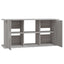 akvariebord 121x41x58 cm konstrueret træ grå sonoma-eg