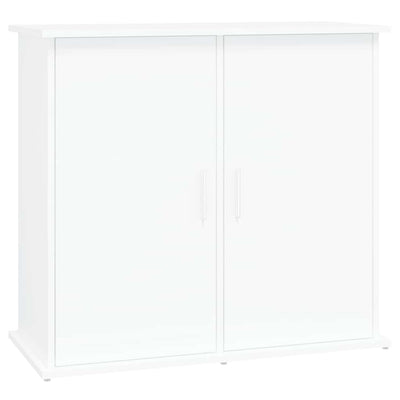 akvariebord 81x36x73 cm konstrueret træ hvid