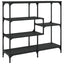 konsolbord 103x32x95 cm konstrueret træ sort
