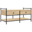 sofabord 99x50x50 cm konstrueret træ sonoma-eg