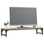 skærmstander 85x23x15,5 cm konstrueret træ sonoma-eg