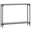 konsolbord 100x22,5x75 cm konstrueret træ grå sonoma-eg