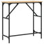 konsolbord 75x32x75 cm konstrueret træ sonoma-eg